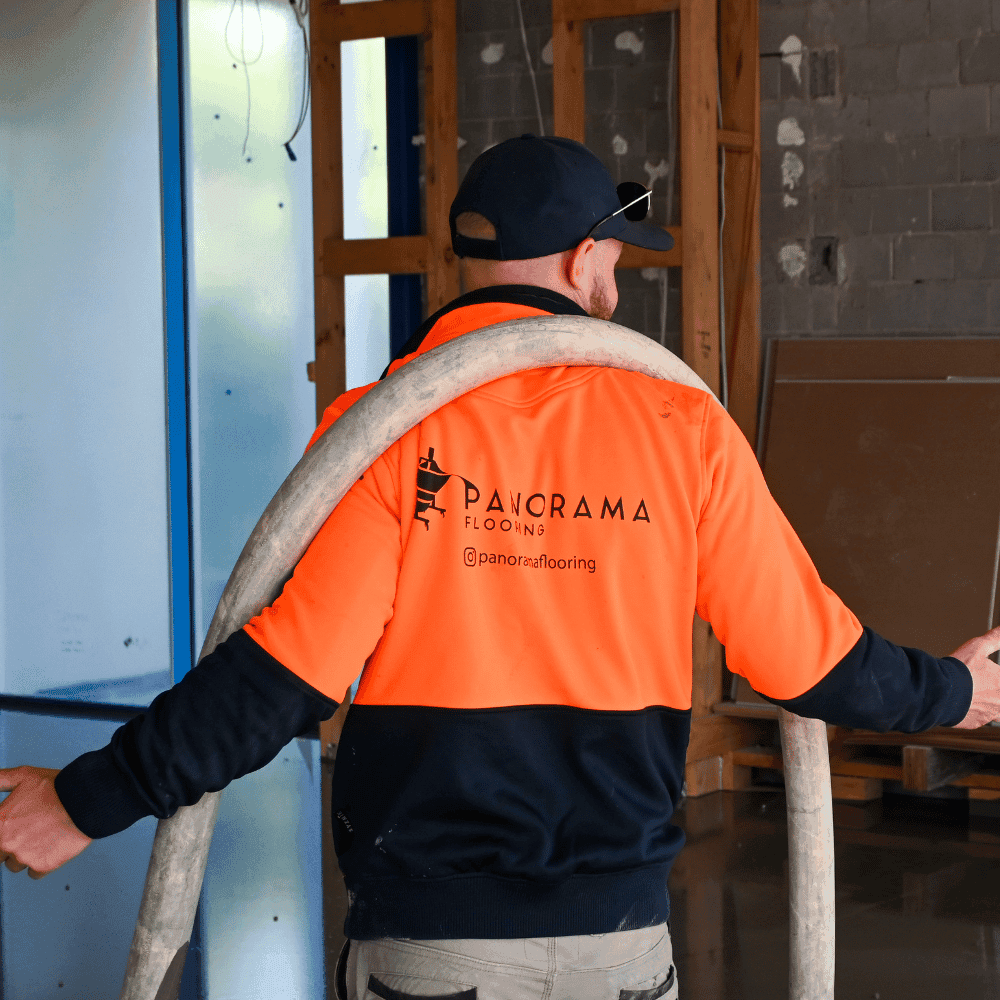 ScreedPro versus handmixing